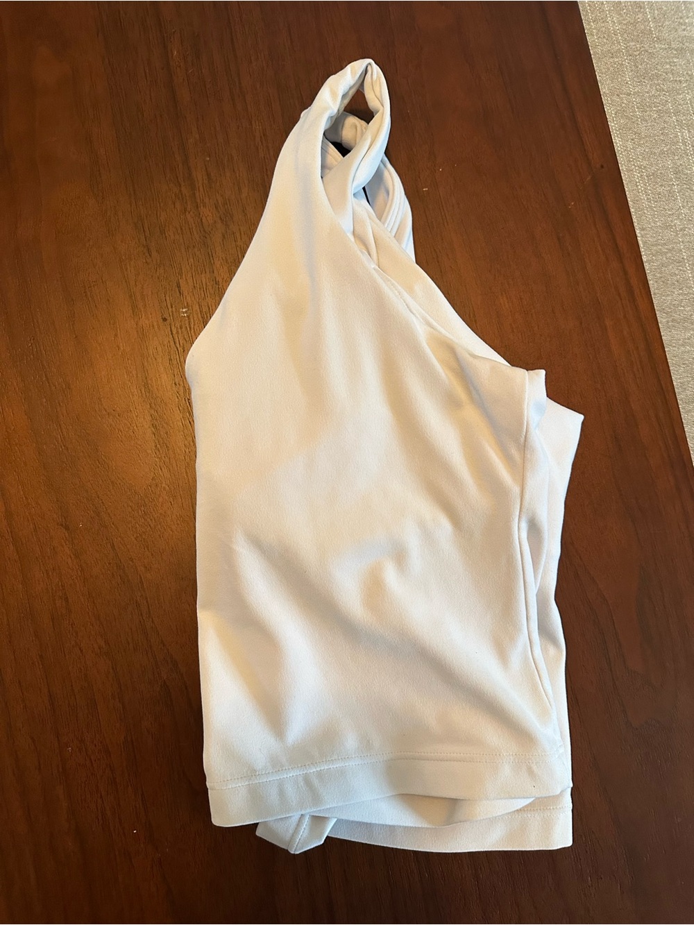 Athleta EUC Women’s White Built in Bar Top - Picture 2 of 9